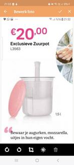 Nieuwe exclusieve zuurpot van tupperware, Huis en Inrichting, Ophalen of Verzenden, Nieuw