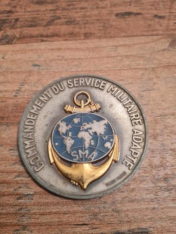 Grote medaille: Commando militaire dienst van Frankrijk  beschikbaar voor biedingen
