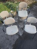 8 Stoelen / GRATIS / Opknapproject, Maison & Meubles, Chaises, Enlèvement, Utilisé, Cinq, Six Chaises ou plus