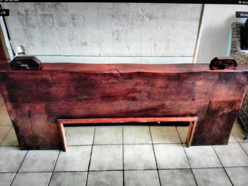 Massief eiken haard balk., Huis en Inrichting, Haarden, Ophalen