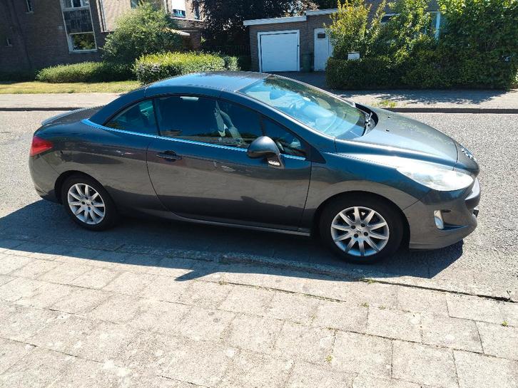 Peugeot 308cc, Auto's, Peugeot, Bedrijf, Diesel, Euro 5, Cabriolet, 3 deurs, Handgeschakeld, Zilver of Grijs, Zwart, Stof, Ophalen