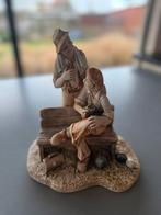 Beeldje petanque spelers jaren ‘70, Ophalen, Zo goed als nieuw