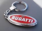 BUGATTI - Porte clés métal chrome émaillé , Chiron , EB 110, Autres marques automobiles, Envoi, Neuf