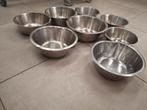 8 inoxen kommen, Enlèvement, Utilisé, Inox, Casserole, Bidon ou Boîte