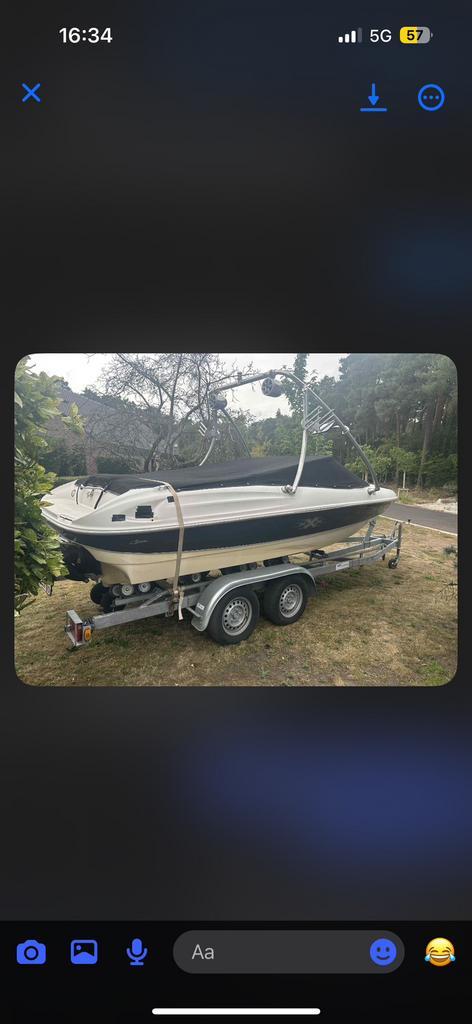 Te koop: Bayliner Capri 1850, Watersport en Boten, Buiten- en Binnenboordmotoren, Gebruikt, Benzine, Buitenboordmotor, 30 pk of meer