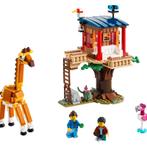Lego Creator 3 in 1 Safari wilde dieren boomhuis, Ophalen of Verzenden, Zo goed als nieuw, Complete set