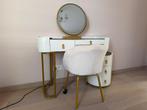 Coiffeuse neuve et complète avec chaise et miroir, Neuf, Moins de 100 cm, Enlèvement, 100 à 150 cm