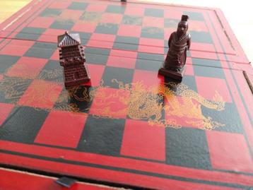 Oud Chinees schaakbord decoratie