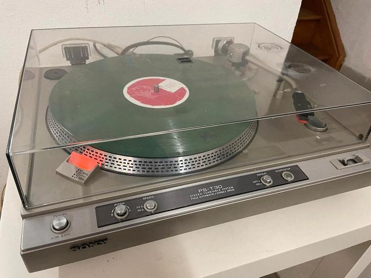 Sony PS-T30 Full Automatic, Audio, Tv en Foto, Platenspelers, Refurbished, Platenspeler, Sony, Pitch-regelaar, Automatisch, Ophalen