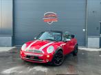 MINI Cooper Cabrio Xenon ZetelVerwarming CruiseControle Airc, Auto's, 4 zetels, Zwart, Cabriolet, 1600 cc