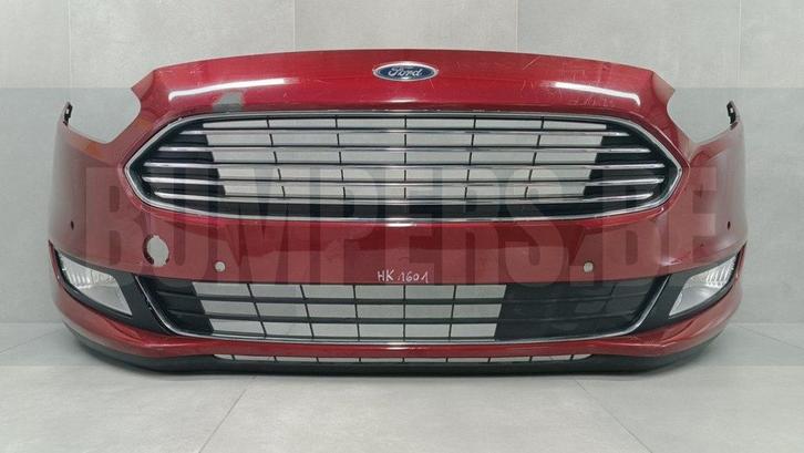 Bumper Ford Galaxy Mk3 III 15-19 EM2B-17F003-NW Voorbumper H, Auto-onderdelen, Carrosserie, Bumper, Voor, Gebruikt, 6 maanden garantie