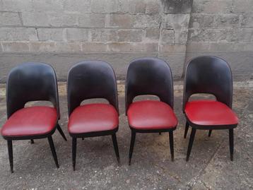 Mooie vintage stoelen.   beschikbaar voor biedingen