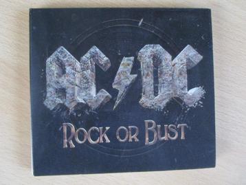AC/DC = ROCK OR BUST --- CD 3 D AVEC COUVERTURE CARTONNÉE, CD & DVD, Enlèvement ou Envoi, Comme neuf, Autres genres