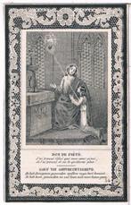 Priez. Dumalin Marie. ° Brugge 1828 † Brugge 1861, Collections, Images pieuses & Faire-part, Enlèvement ou Envoi, Image pieuse