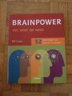 Brainpower: van week tot week - Bill Lucas, Boeken, Psychologie, Ophalen of Verzenden, Zo goed als nieuw, Functieleer of Neuropsychologie