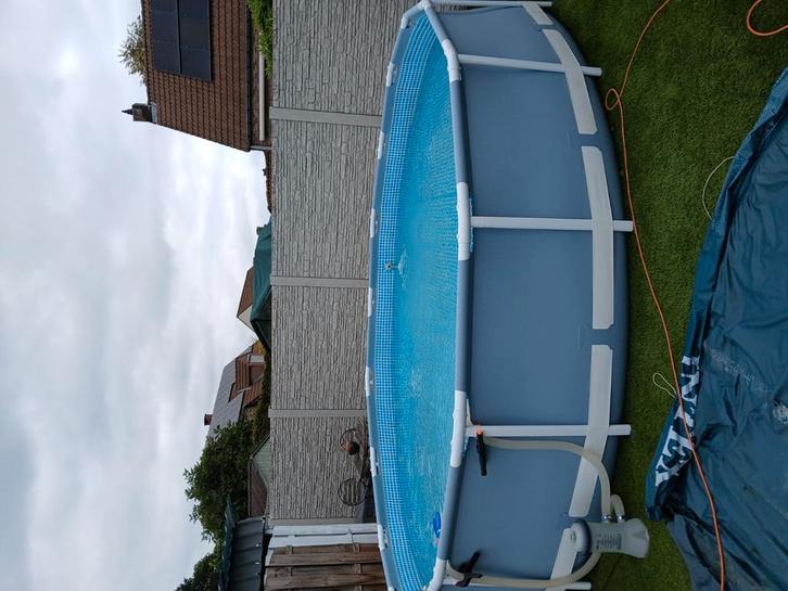 Intex zwembad., Tuin en Terras, Zwembaden, Zo goed als nieuw, Rond, Ophalen