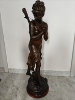 Bronzen sculptuur van Hipolyte Moreau., Antiek en Kunst, Ophalen