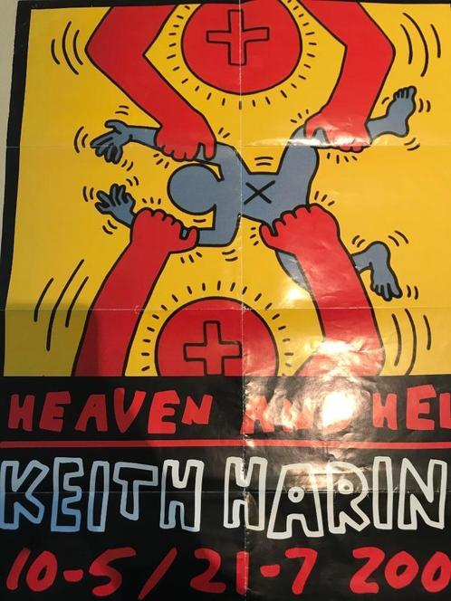 Affiche de Keith Haring, Antiquités & Art, Art | Autres Art, Enlèvement ou Envoi
