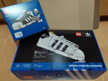 Lego 10282 Adidas Originals Superstar+Lego 40486 Adidas mini beschikbaar voor biedingen