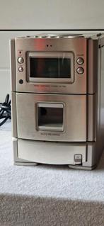 JVC UX-T300 hifisysteem — CD/cassette/AUX — Vintage, Ophalen, Zo goed als nieuw, Cd-speler, JVC