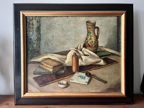 Antiek Olieverf Schilderij Henk Munnik!, Antiek en Kunst, Kunst | Schilderijen | Klassiek, Ophalen of Verzenden