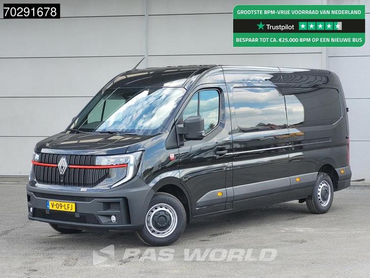 Renault Master E-Tech Elektrisch 87kWh 460WLTP L3H2 Trekhaak, Auto's, Bestelwagens en Lichte vracht, Bedrijf, Te koop, Achteruitrijcamera