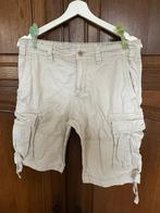 Beige cargoshort voor heren — maat M, Ophalen of Verzenden, Gedragen, Maat 48/50 (M), Beige