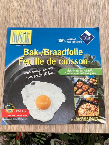 Bak brad folie voor pannen en oven  beschikbaar voor biedingen