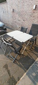Ensemble Table et 4 chaises pliantes Campart, Ophalen, Zo goed als nieuw