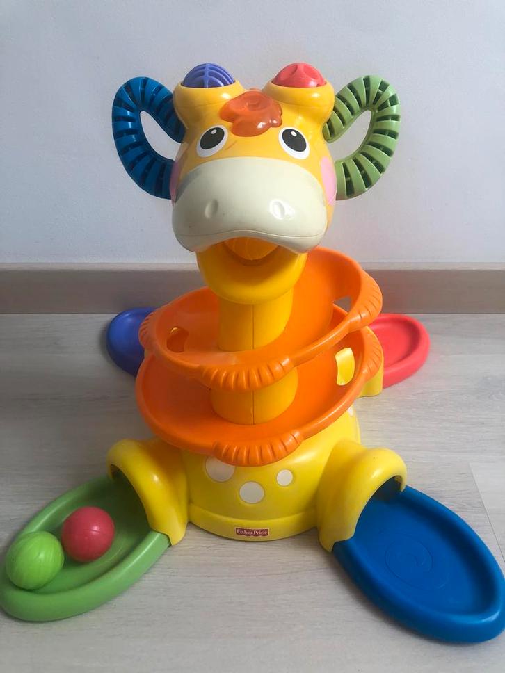 Fisher Price Giraf, Kinderen en Baby's, Speelgoed | Babyspeelgoed, Zo goed als nieuw, Ophalen