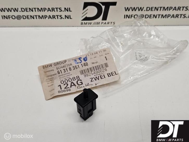 Schakelaar kofferbakverlichting BMW 5-serie E34 61318351140, Auto-onderdelen, Dashboard en Schakelaars, Nieuw, Ophalen of Verzenden