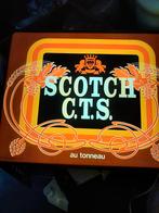 Enseigne lumineuse SCOTCH, Collections, Marques de bière, Enlèvement, Utilisé