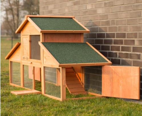 Hok XXL kippenhok 2m10x70x1m Nieuw konijnenkwartelkuiken, Dieren en Toebehoren, Knaagdieren en Konijnen | Hokken en Kooien, Nieuw