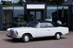 Mercedes-Benz W111 280 SE Cabriolet | Volledig gerestaureerd, Auto's, Lederen bekleding, Zwart, Cabriolet, Wit