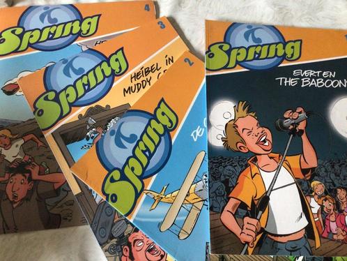 Spring stripverhalen 1-4 Studio 100- Ketnet, Boeken, Stripverhalen, Ophalen of Verzenden