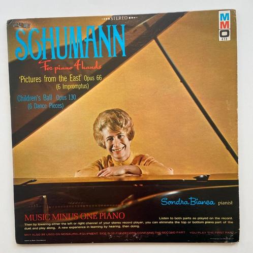 LP Schumann For Piano 4 hands Sondra Bianca USA 1969, Cd's en Dvd's, Vinyl | Klassiek, Ophalen of Verzenden