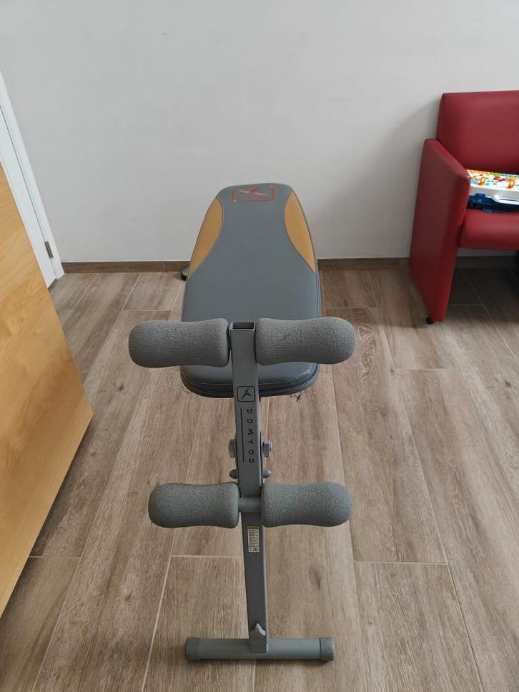 Fitnessbank Domyos, Sport en Fitness, Fitnessapparatuur, Zo goed als nieuw, Overige typen, Benen, Ophalen