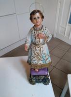 Kindje jesus 32 h glazen ogen, Antiek en Kunst, Ophalen of Verzenden