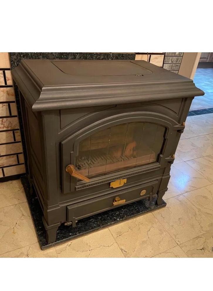 Hout/kolen kachel, Huis en Inrichting, Kachels, Zo goed als nieuw, Vrijstaand, Hout, Ophalen