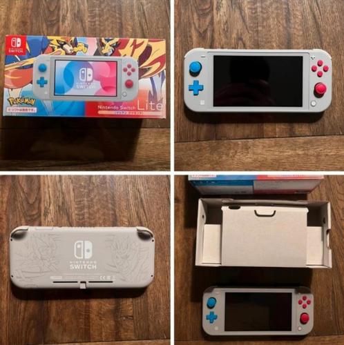 Nintendo Switch Lite Japans Pokémon-zwaard en -schild, Games en Spelcomputers, Spelcomputers | Nintendo Switch Lite, Zo goed als nieuw