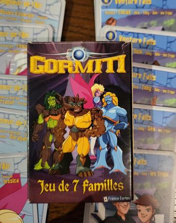 Game Of 7 Gormiti-families - Kartonnen etui - France Cartes 
