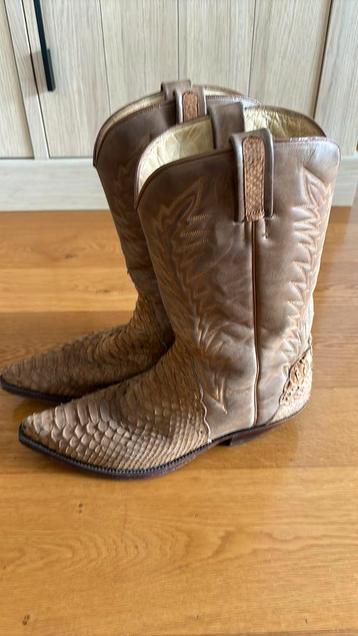 Tony mora lederen boots maat 46, Enlèvement, Porté, Bottes