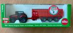 Siku 1844 : Massey Ferguson Tractor with Trailer   1/87, Ophalen of Verzenden, Nieuw, SIKU