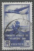 Frankrijk 1936 - Yvert 320 - Vlucht over de Oceaan (ST), Verzenden, Gestempeld