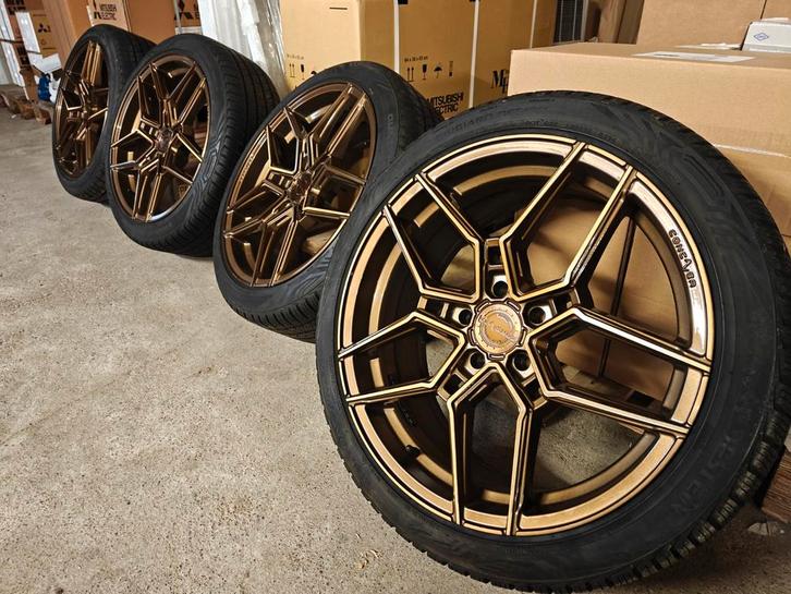 Concaver CVR5 19 inch - 8,5J 5x112 ET 42 - BRONZE *NIEUW *, Autos : Pièces & Accessoires, Pneus & Jantes, Pneu(s), 19 pouces, Enlèvement
