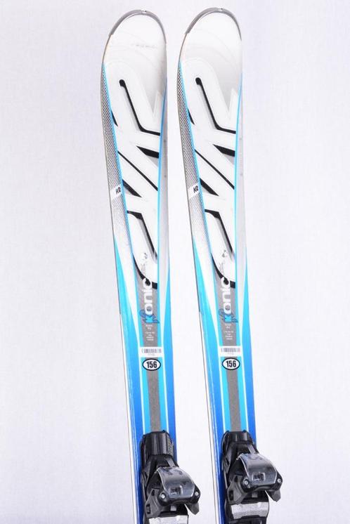 Skis K2 KONIC RX 156 cm, blanc/bleu, rocker TOUT TERRAIN, Wo, Sports & Fitness, Ski & Ski de fond, Utilisé, Skis, Autres marques