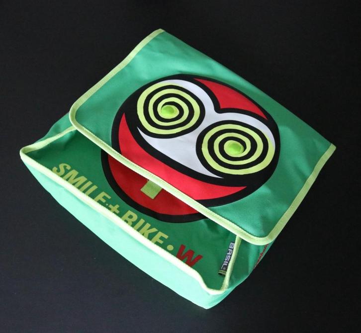 Walter Van Beirendonck W&L Smile / Bike fietstas schoudertas, Fietsen en Brommers, Fietsaccessoires | Fietstassen, Nieuw, Ophalen of Verzenden