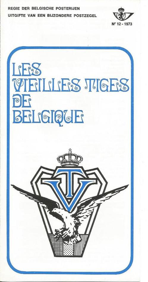 FDC 12/1973 19-05-73 Vieilles tiges de Belgique 10 Fr (NL), Timbres & Monnaies, Timbres | Europe | Belgique, Affranchi, Oblitération 1er jour