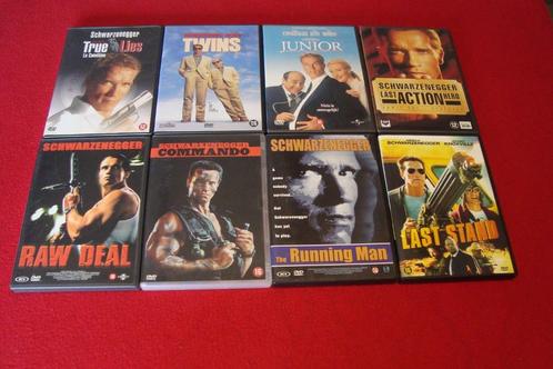 24 dvd's met arnold schwarzenegger, Cd's en Dvd's, Dvd's | Actie, Actie, Ophalen of Verzenden