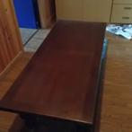 eiken salontafel, Ophalen, Gebruikt, Eikenhout